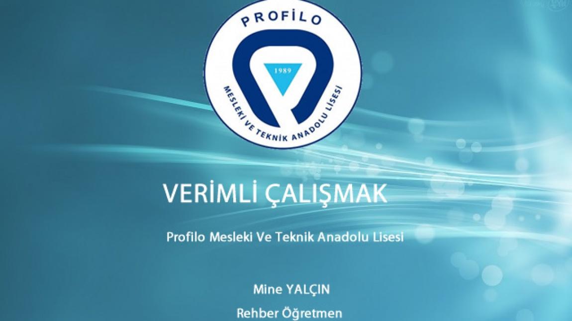 VERİMLİ ÇALIŞMAK