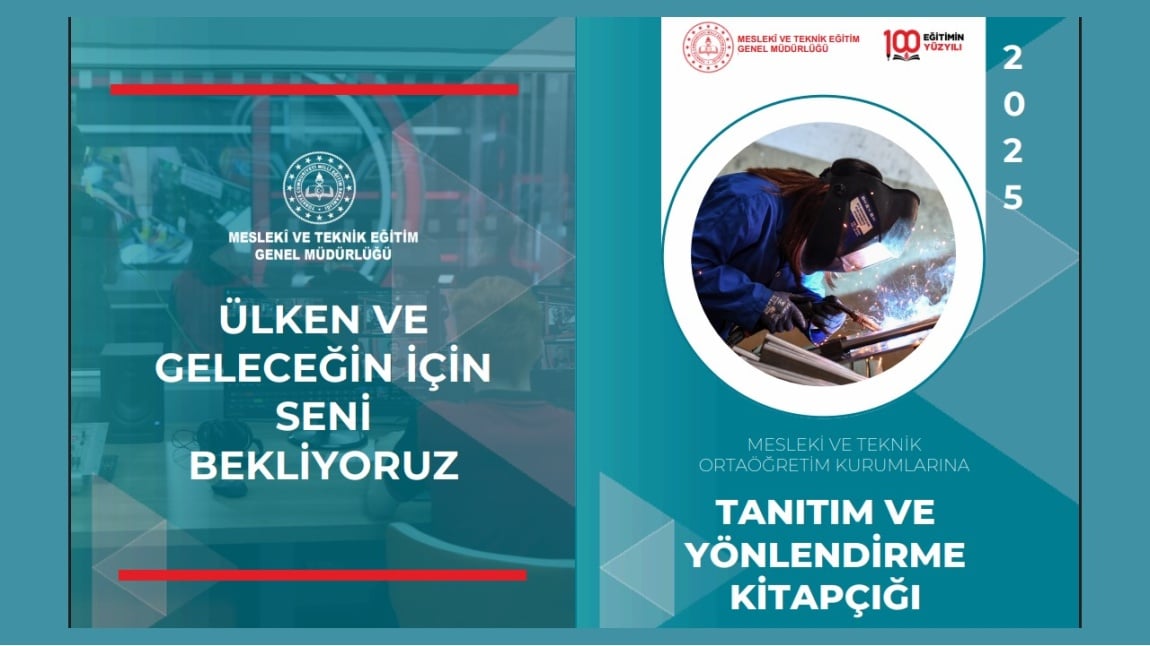MESLEKİ TANITIM VE YÖNLENDİRME KİTAPÇIKLARI